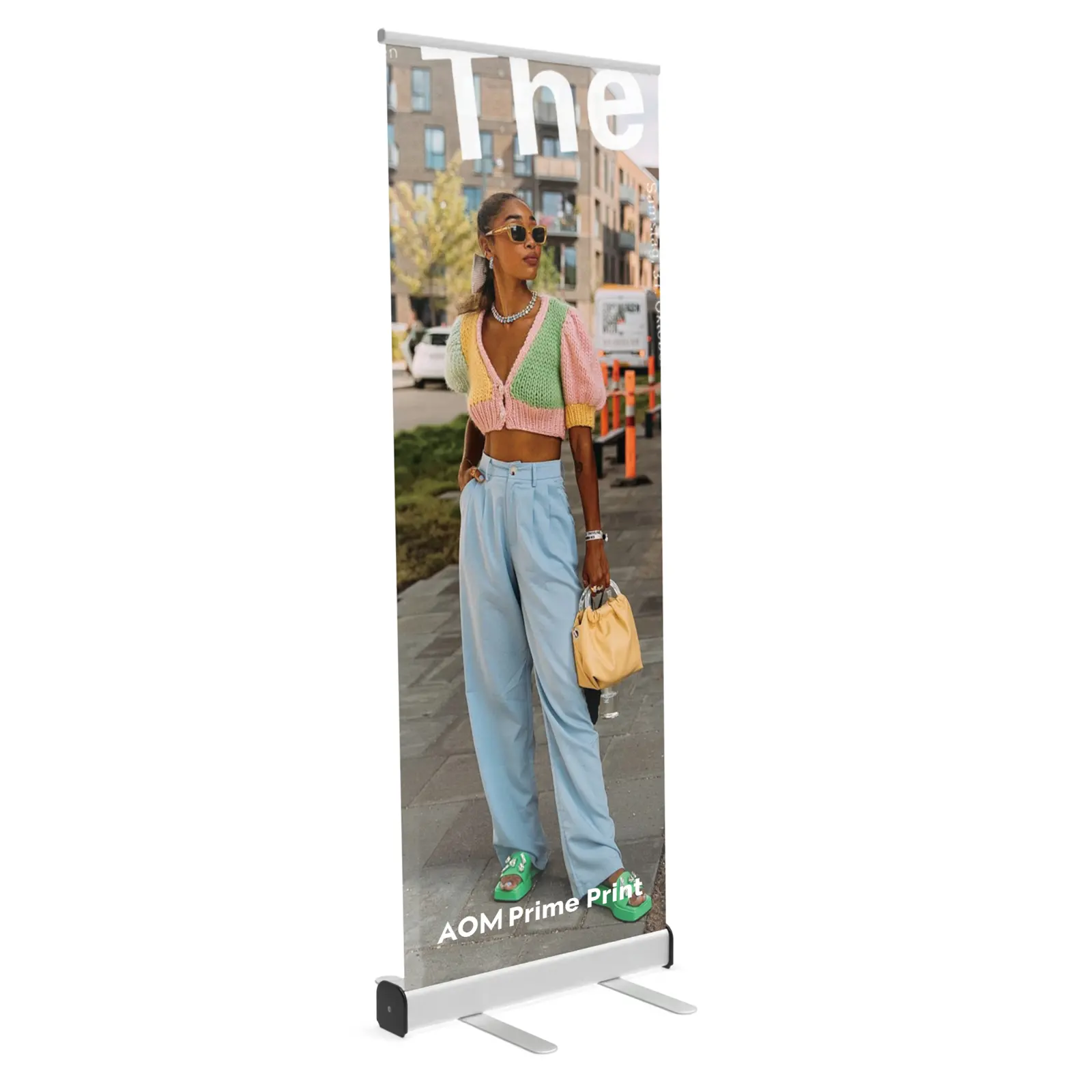 Custom Lightweight Retractable Banner Stand for Trade Show Display