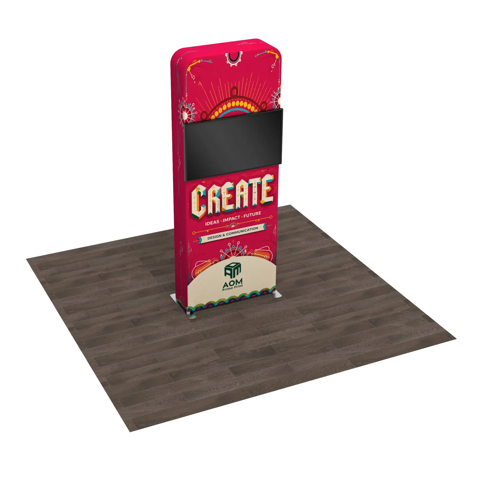 Monitor Mount Tower Trade Show Display for Exhibits and Events