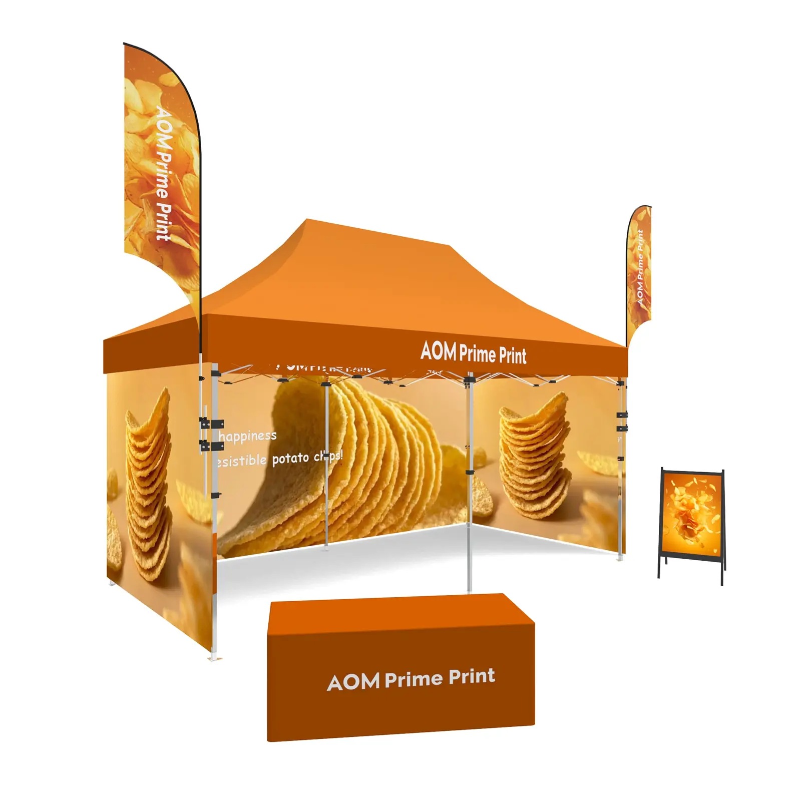 10x20 Canopy Tent Display Kit for Outdoor Trade Show Events