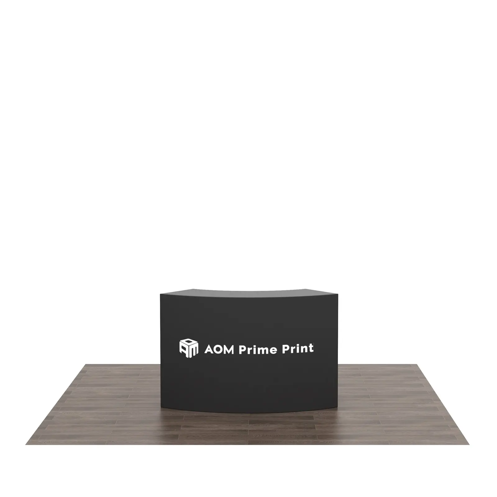 5ft Custom Trade Show Reception Desk | Portable Branding Counter