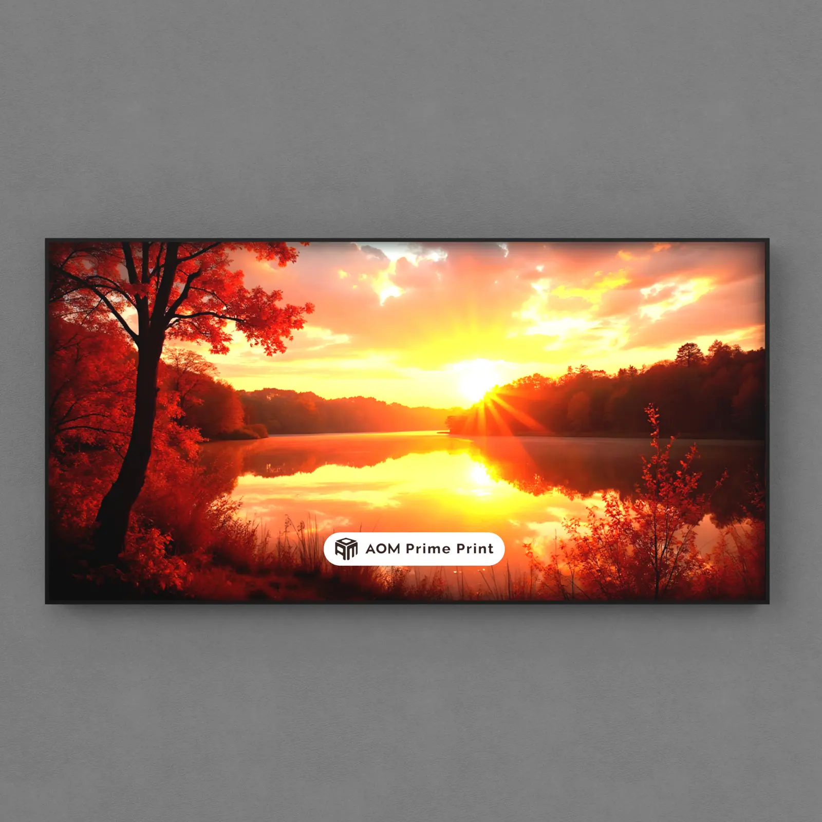 Custom Wall Mounted LED Backlit SEG Lightbox | Slim Illuminated Wall Display