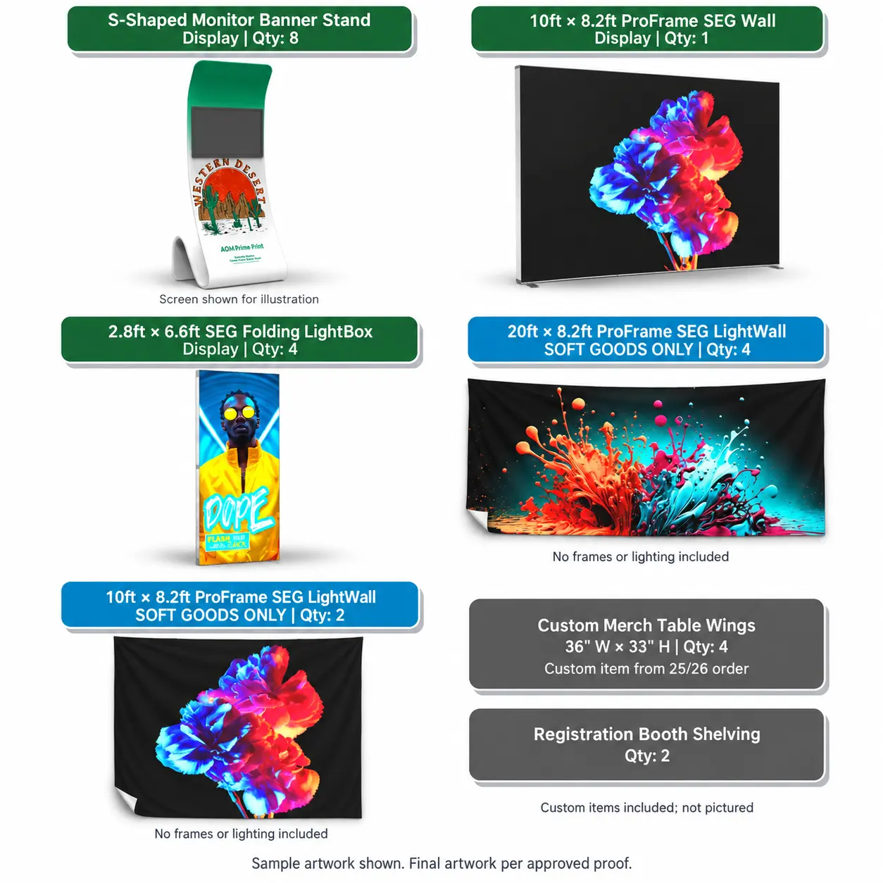 Custom Display Bundle - QT-A20260924-08