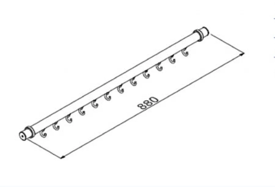 Hanging Bar with Hooks