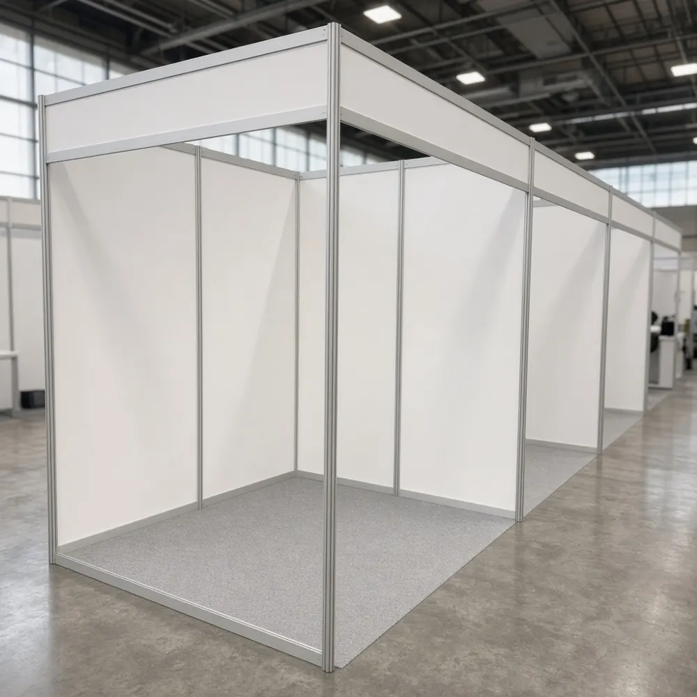 Octanorm-style exhibition systems