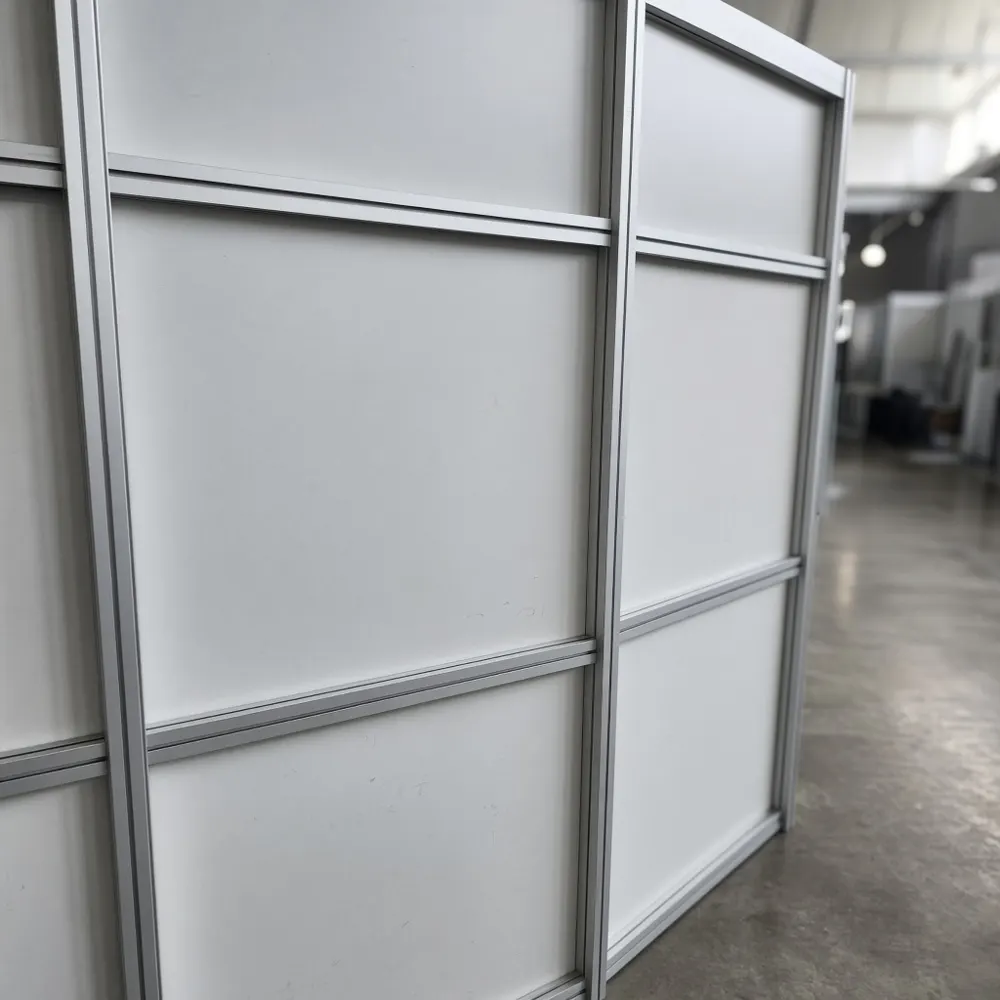 Hard-panel modular walls