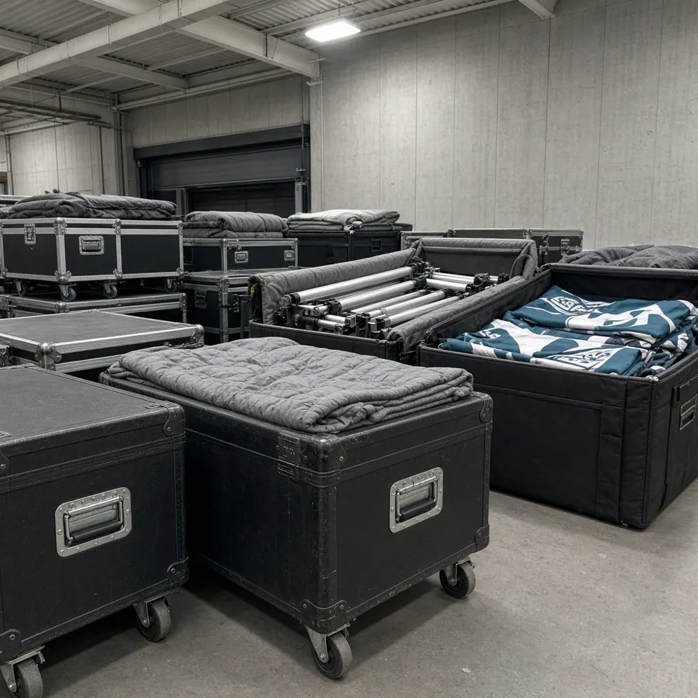 Rental structures for repeated exhibitions