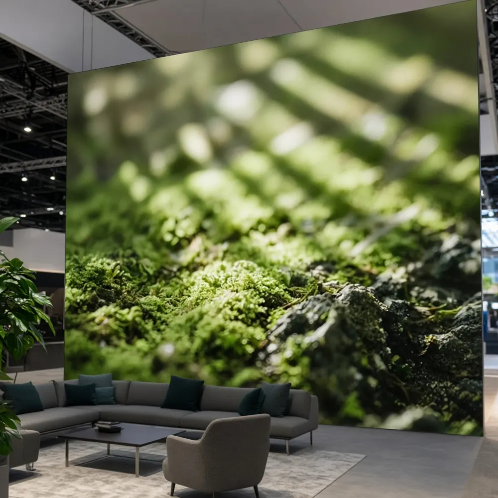 Fine-pitch LED display walls