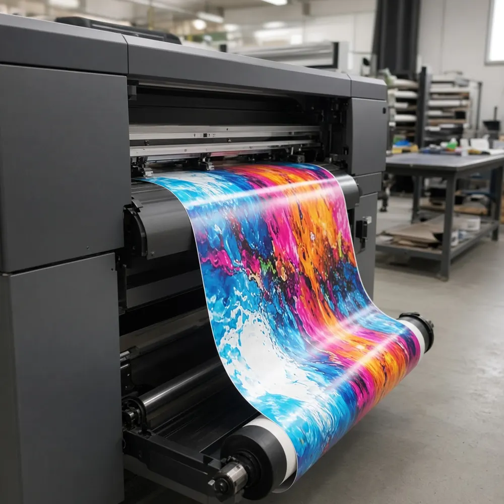 Latex large-format printing