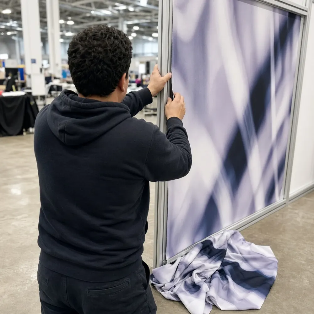 Fabric graphic replacement