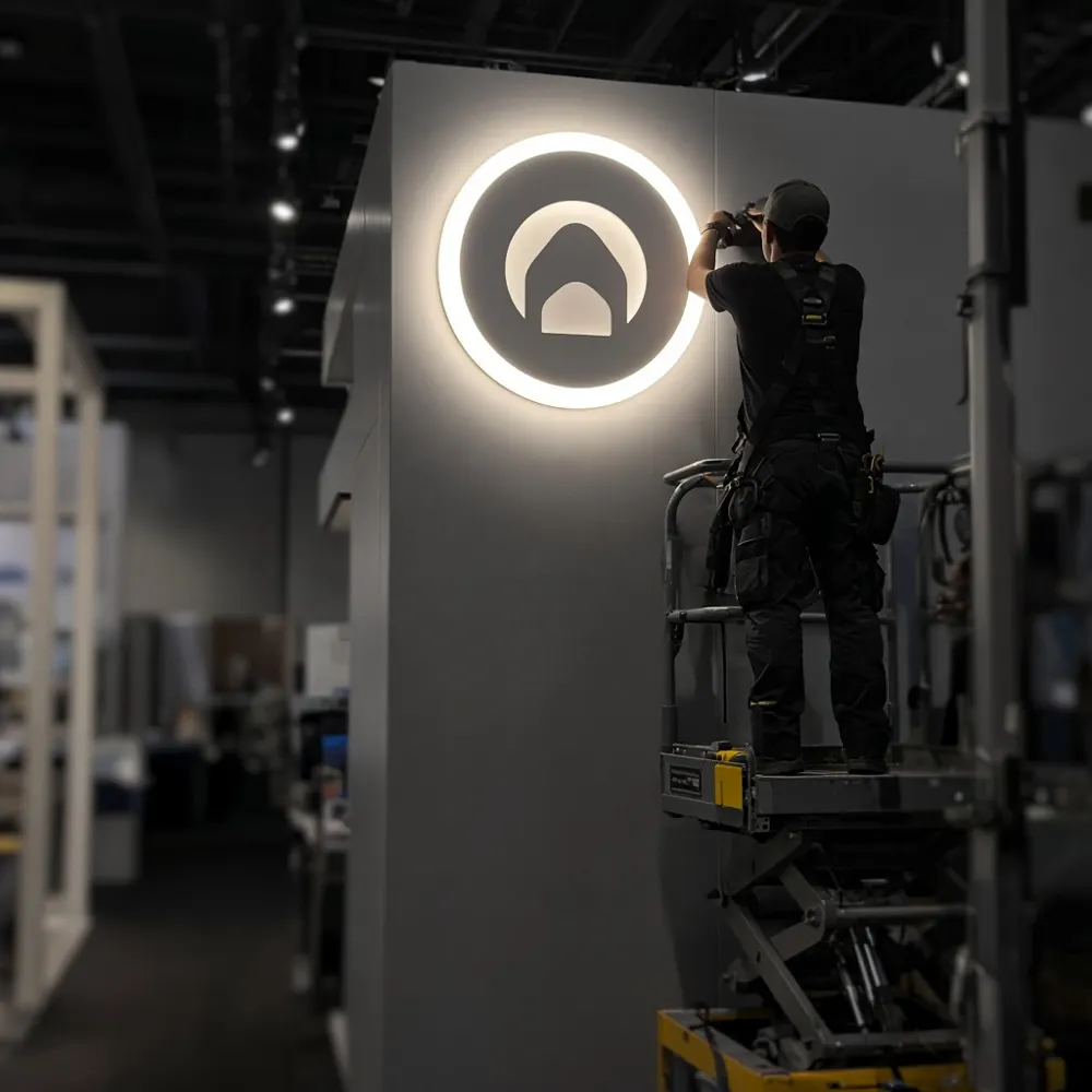 Illuminated brand signs