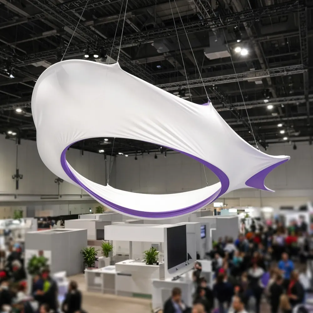 Custom-shaped hanging signs