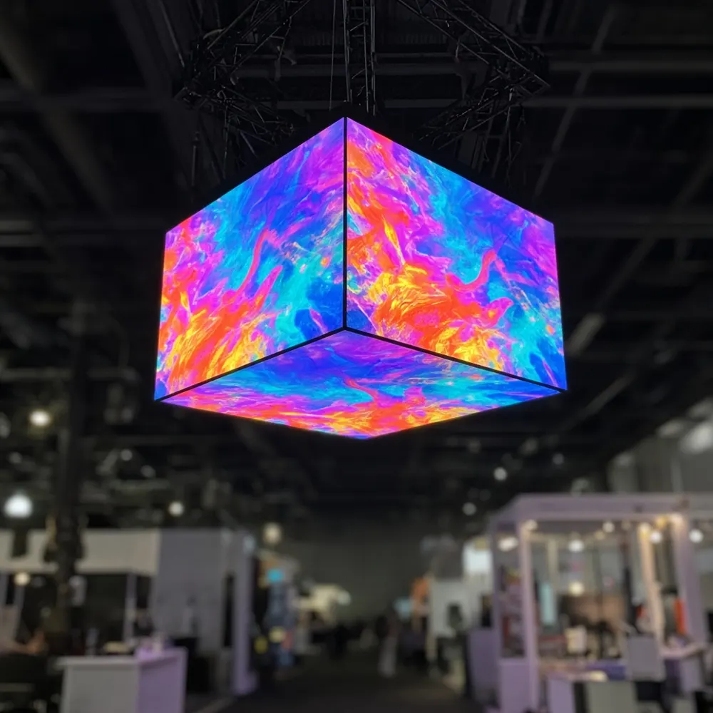 Suspended LED signs