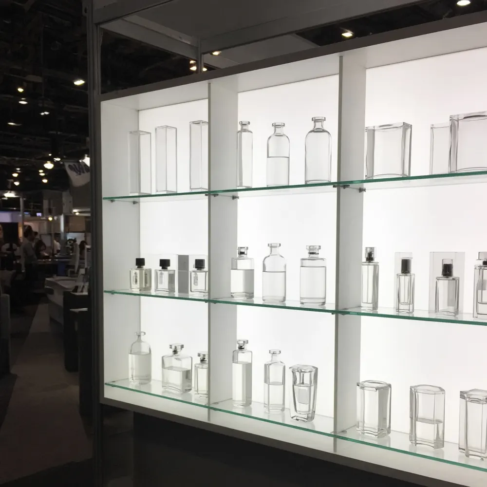 Backlit display lighting