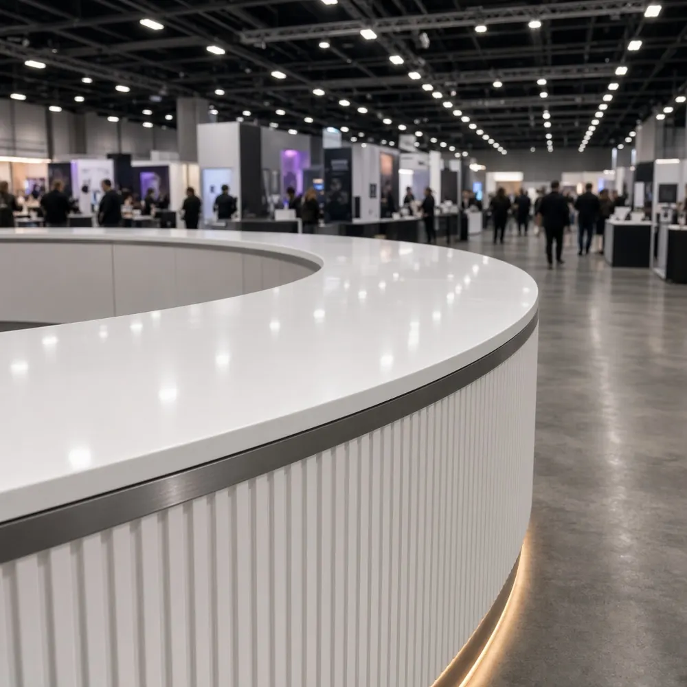 Curved counters
