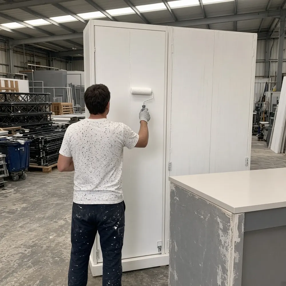 Booth refurbishment