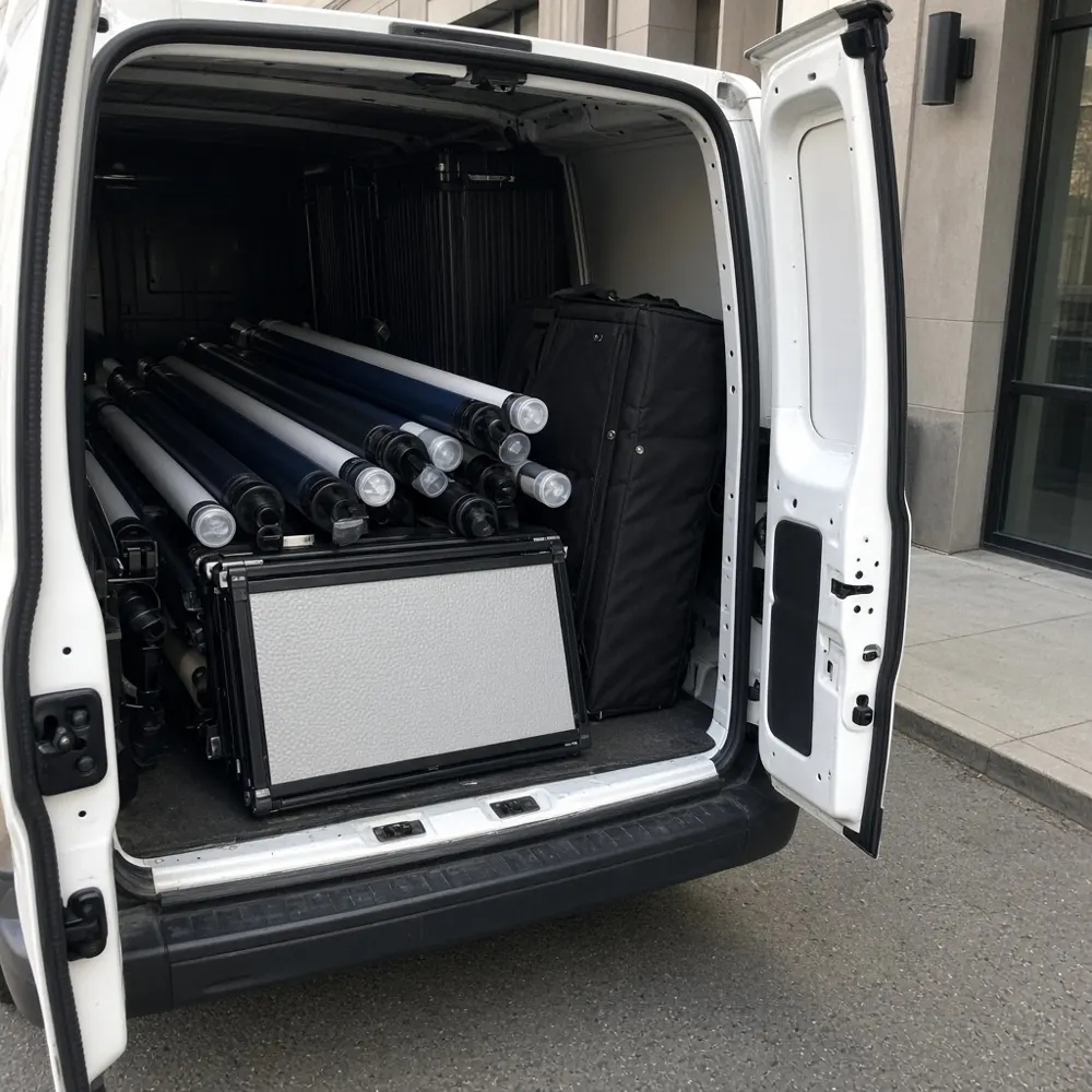 Cargo van transportation