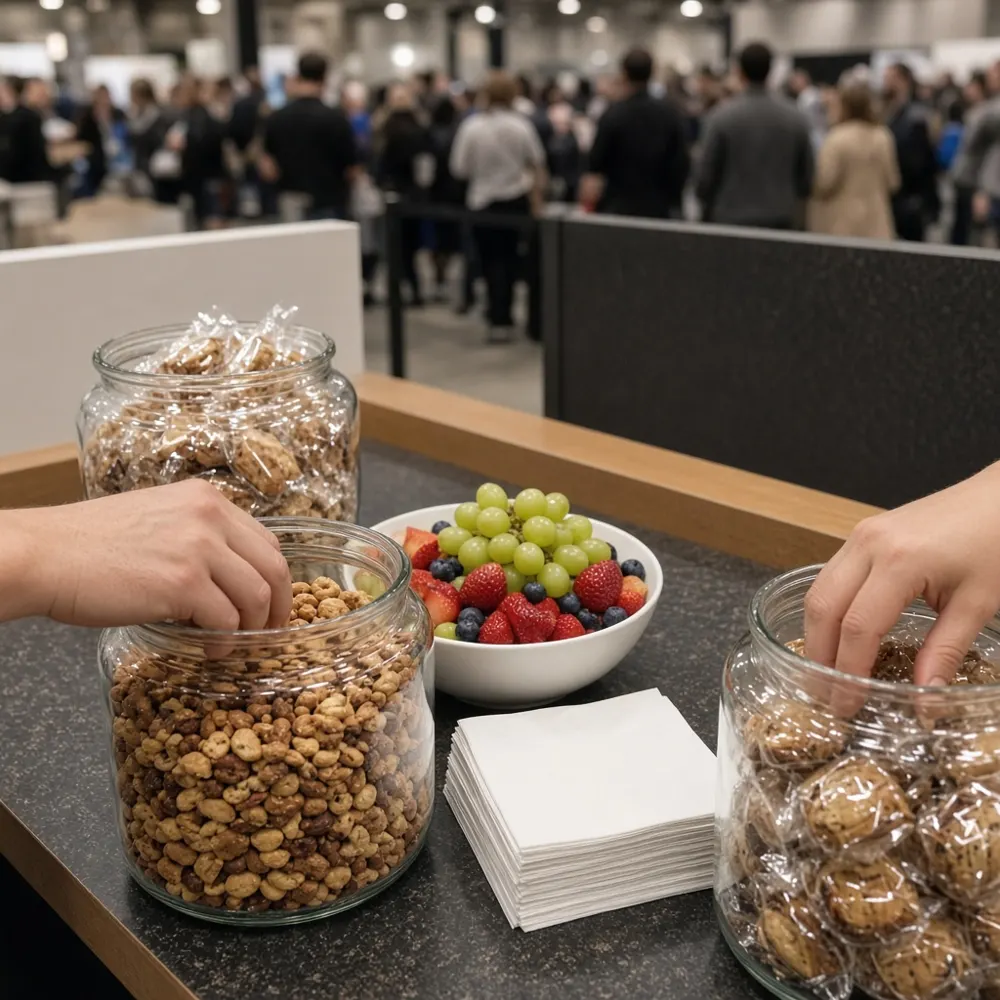 Snack station setup
