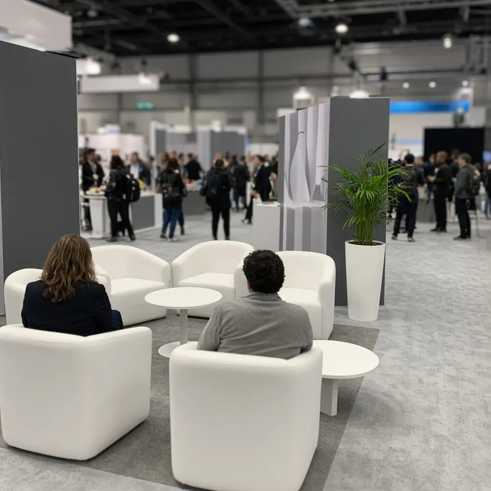 Guest seating areas