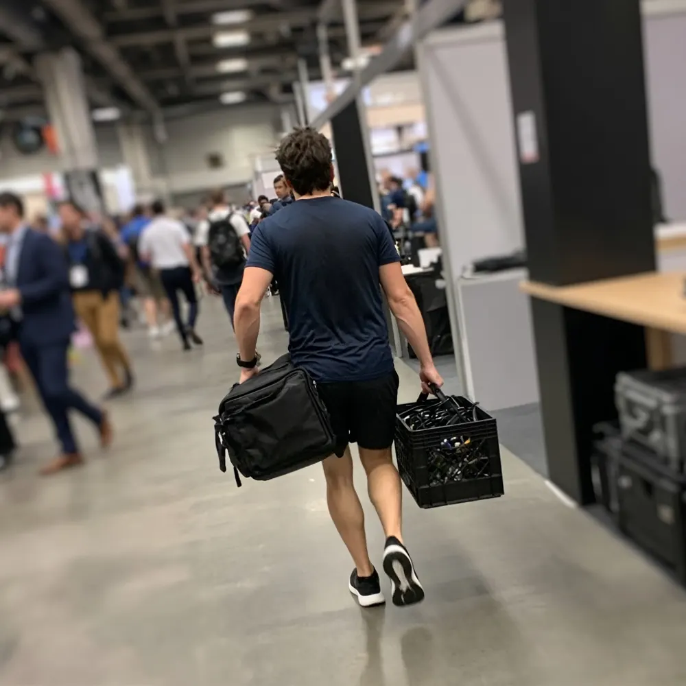 Forgotten equipment delivery