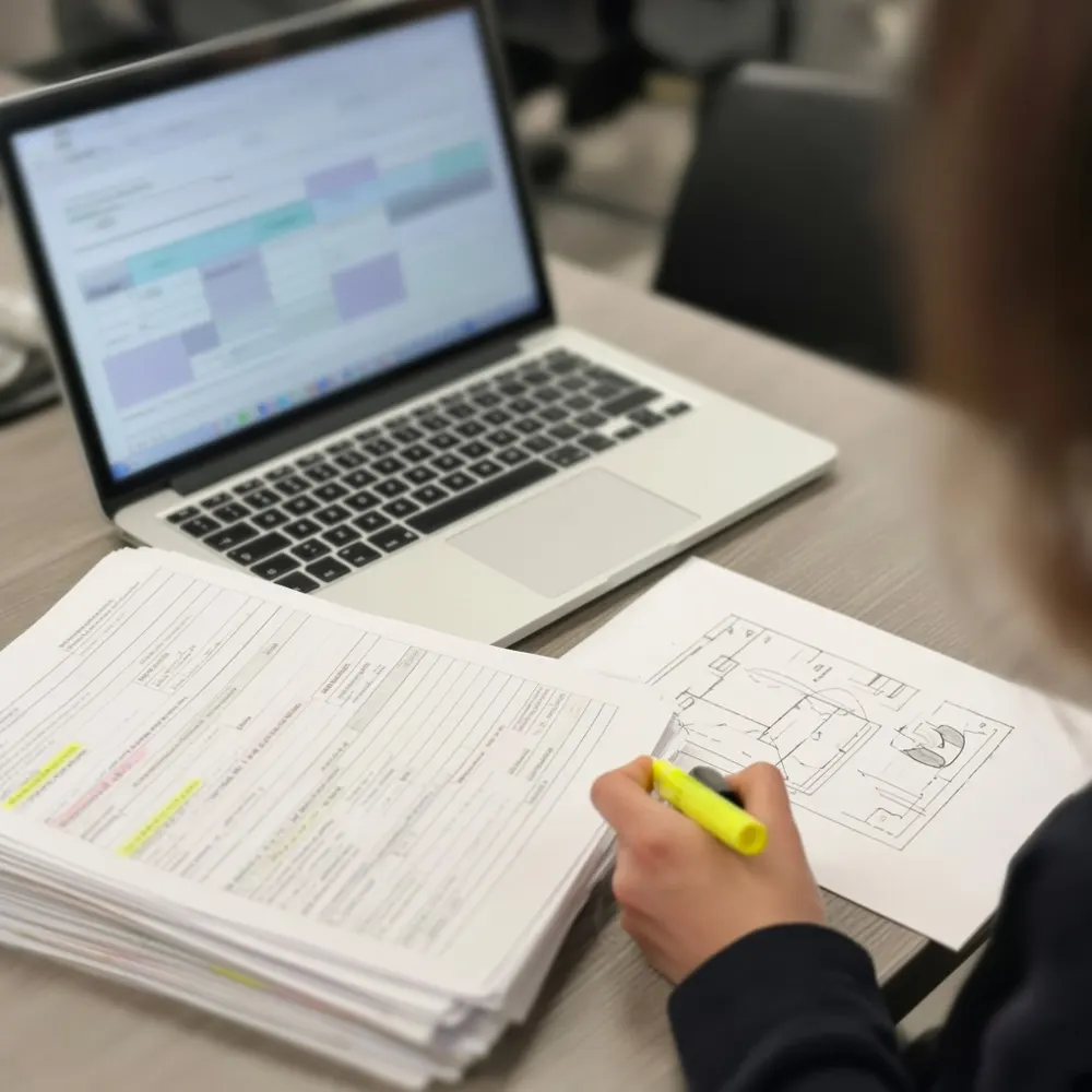 Show-service order coordination