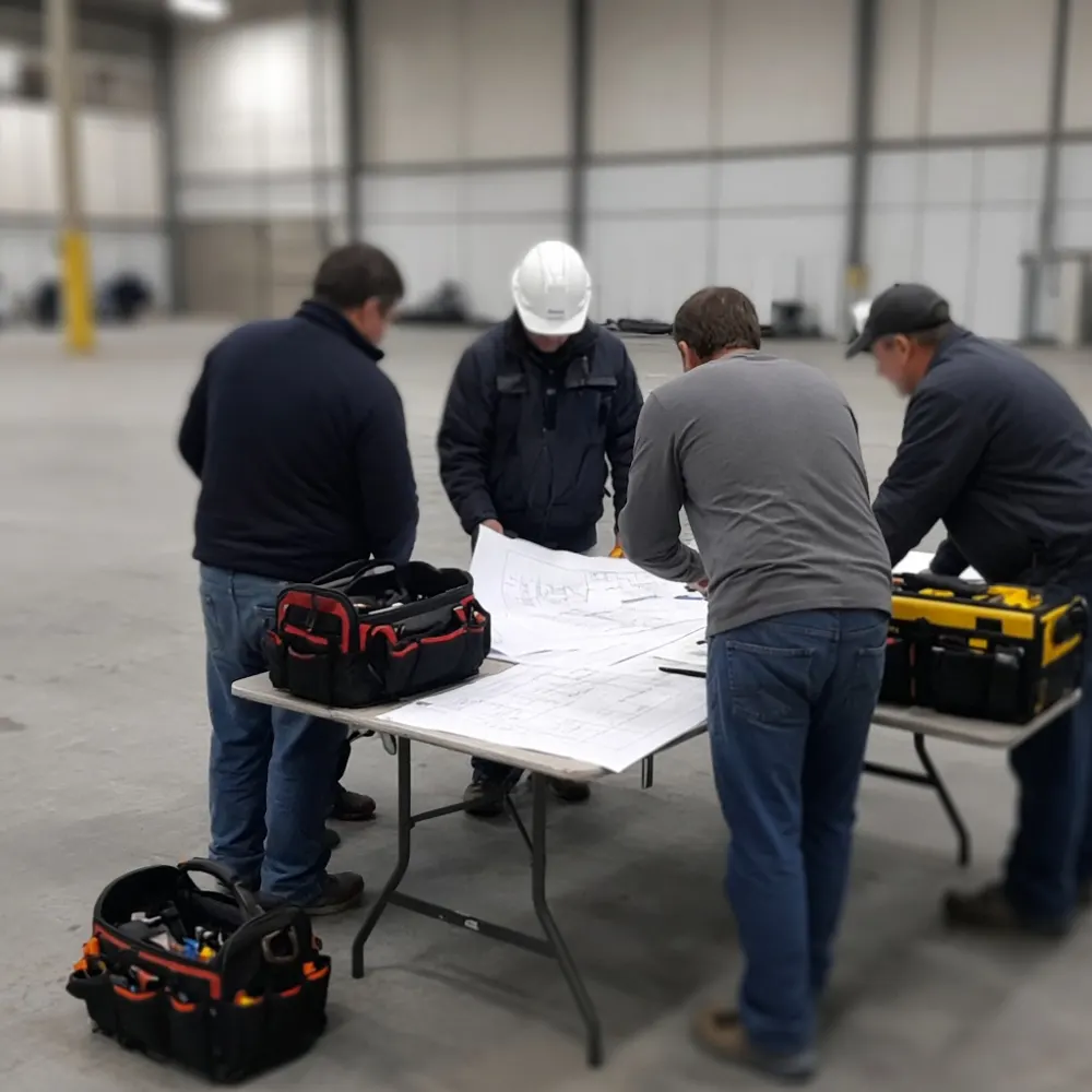 Exhibit contractor coordination