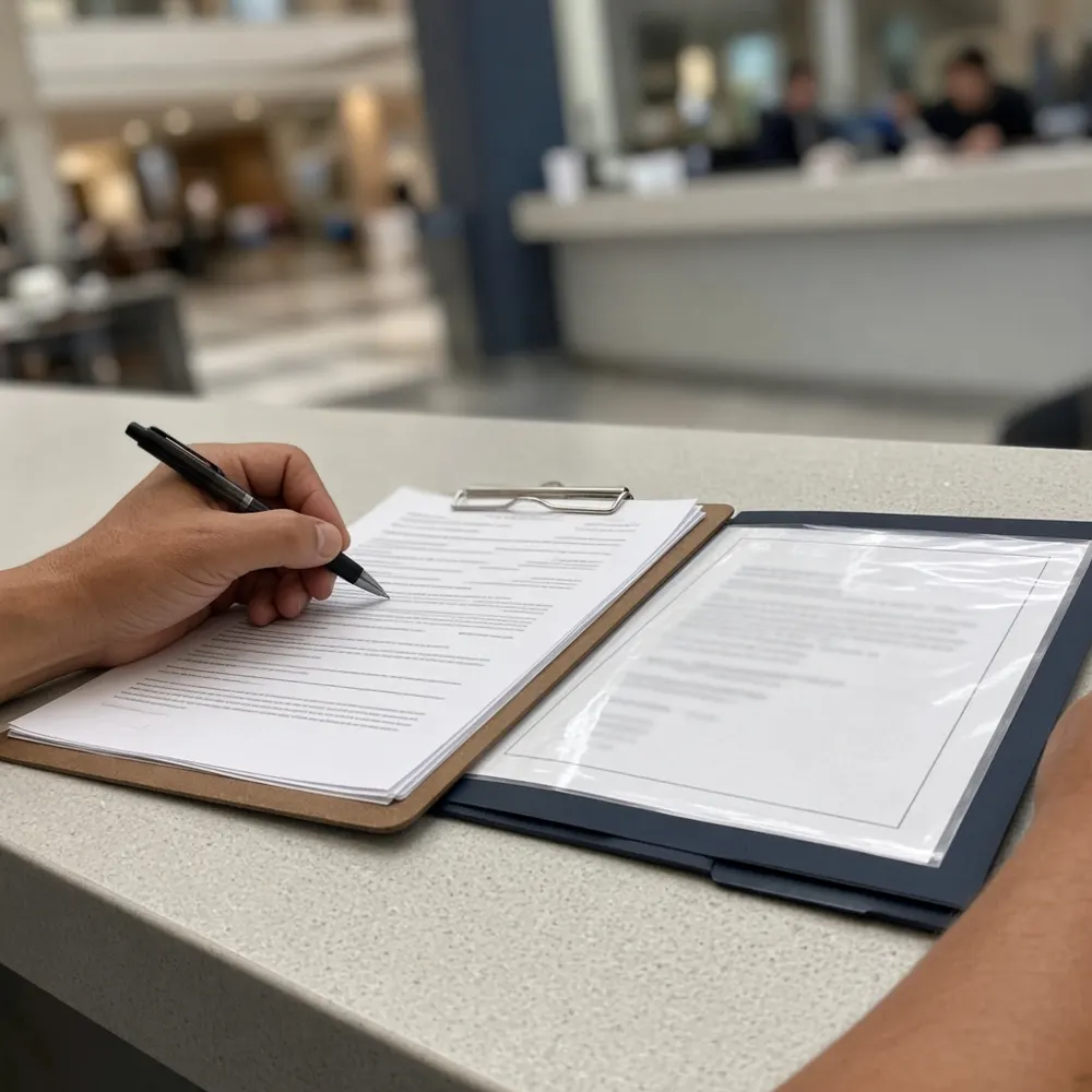 Exhibitor-appointed contractor documentation