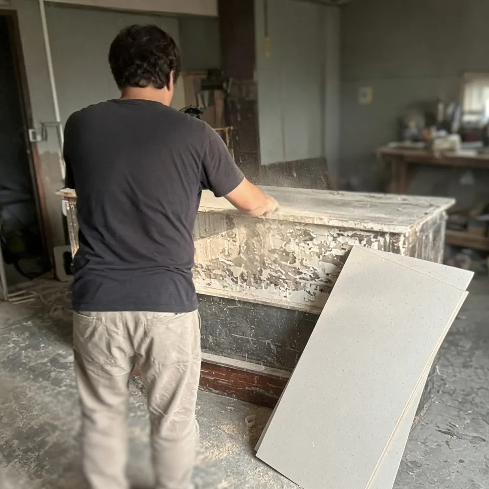 Exhibit refurbishment planning