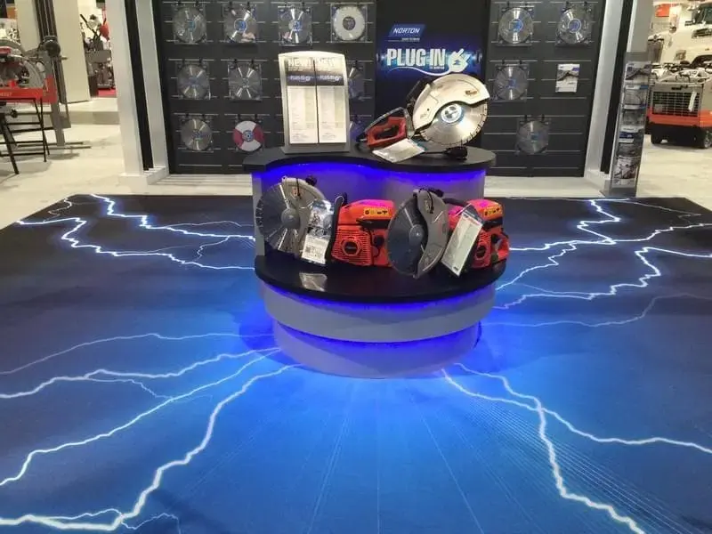 Printed Vinyl Trade Show Flooring