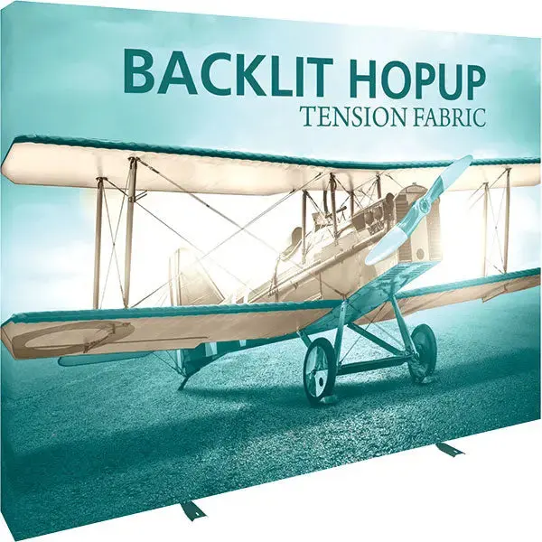 Pop-Up Back Lighted Display Replacement Fabric Graphics