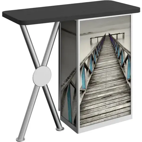 X-Leg Rectangular Display Table