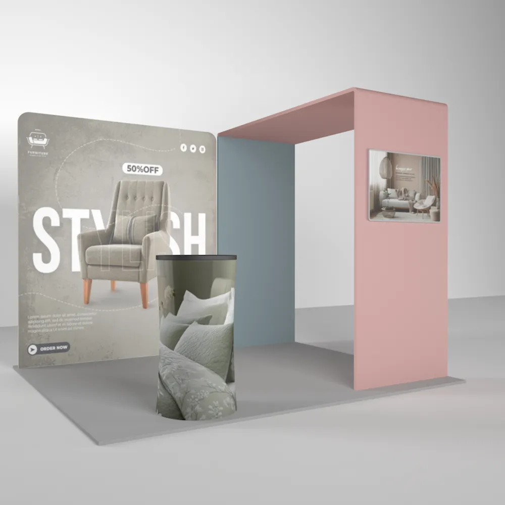 10×10 exhibition booth packages
