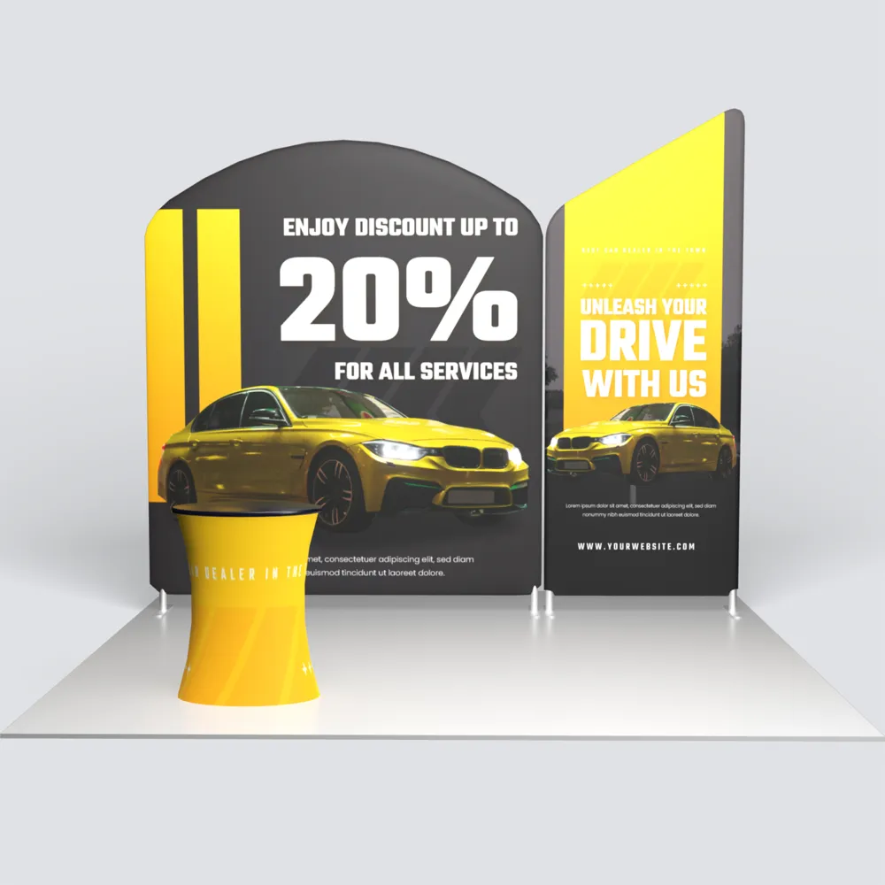 10ft x 10ft Trade Show Booth Kit – Design 04