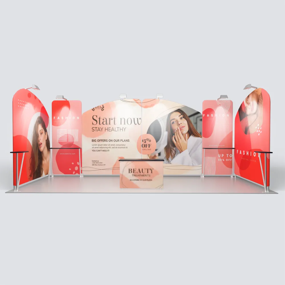 10×20 exhibition booth packages