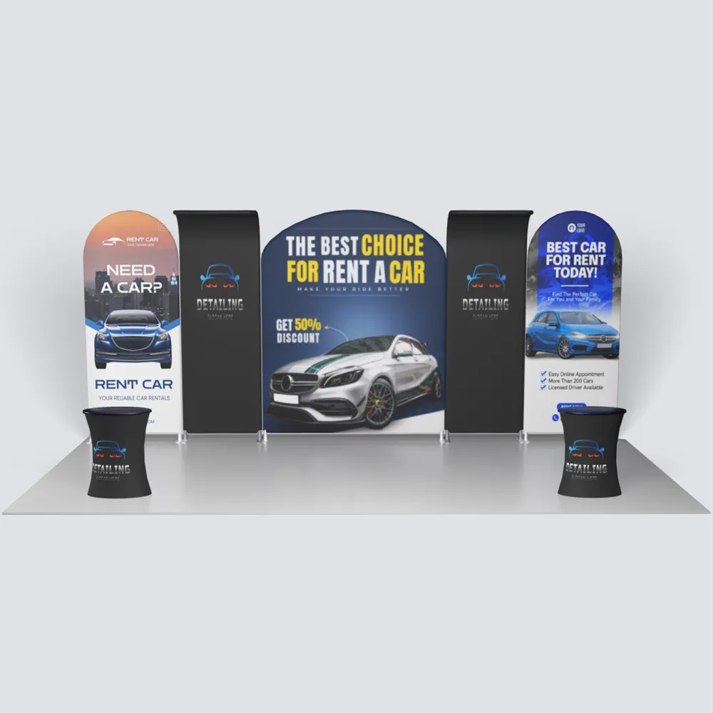 10ft x 20ft Trade Show Booth Kit – Design 03