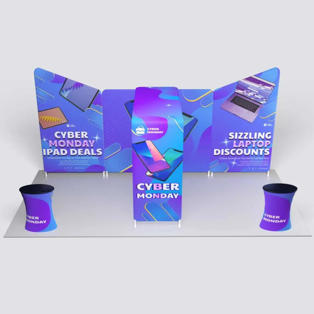 10ft x 20ft Trade Show Booth Kit – Design 05