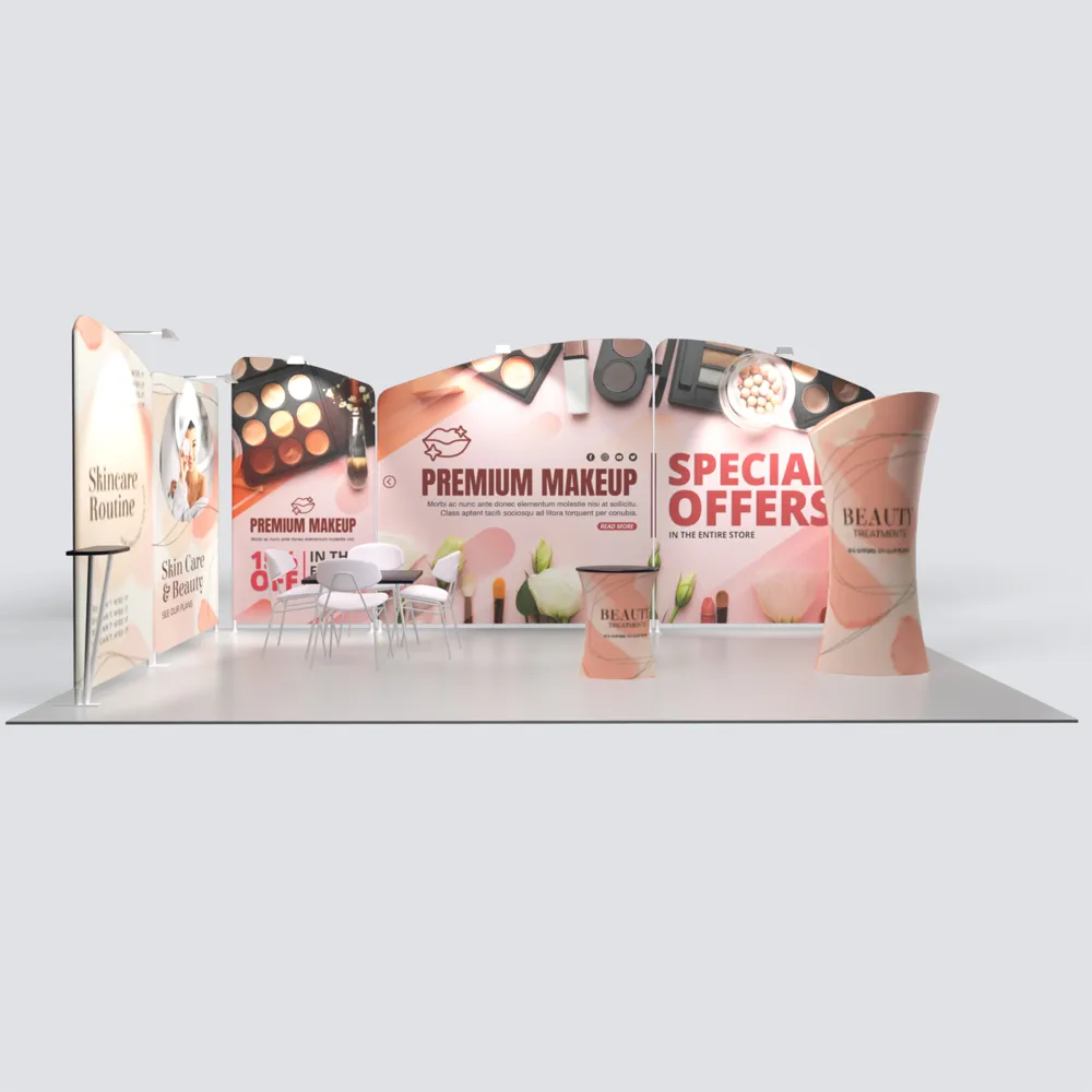 10ft x 20ft Trade Show Booth Kit – Design 07