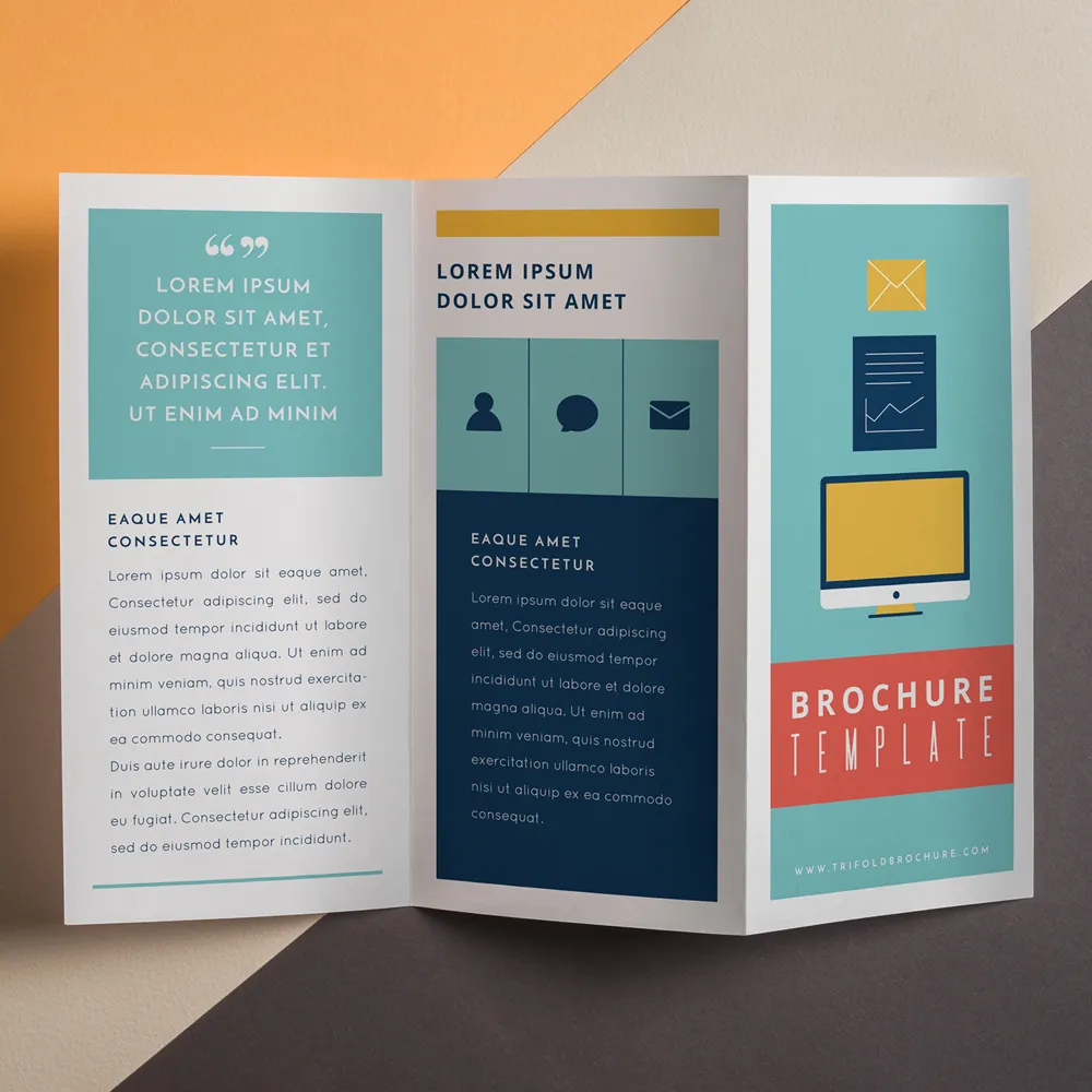 Tri-fold Brochures - 11" x 8.5"